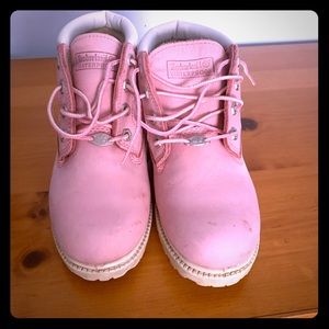 Pink Timberlands
